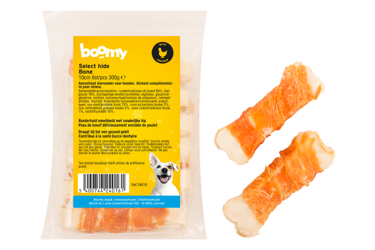Select hide bone 10cm 6st    24016
