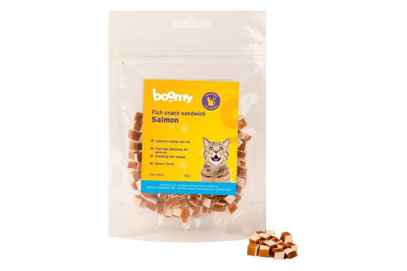 Sandwich salmon for cat 80g    25002