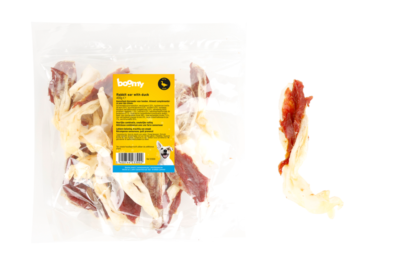 Rabbit ear with duck 400g 23300