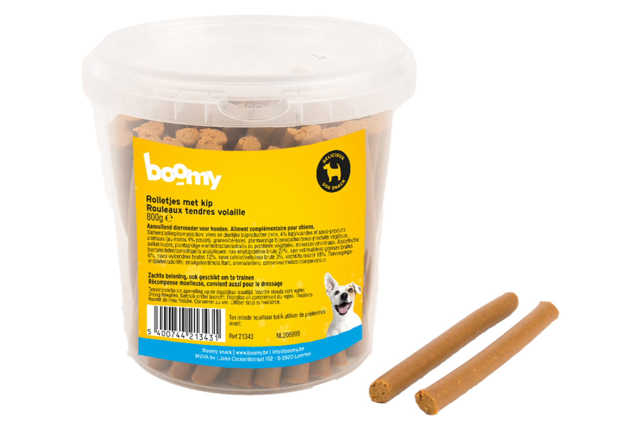 Rolletjes met kip 800g    21343