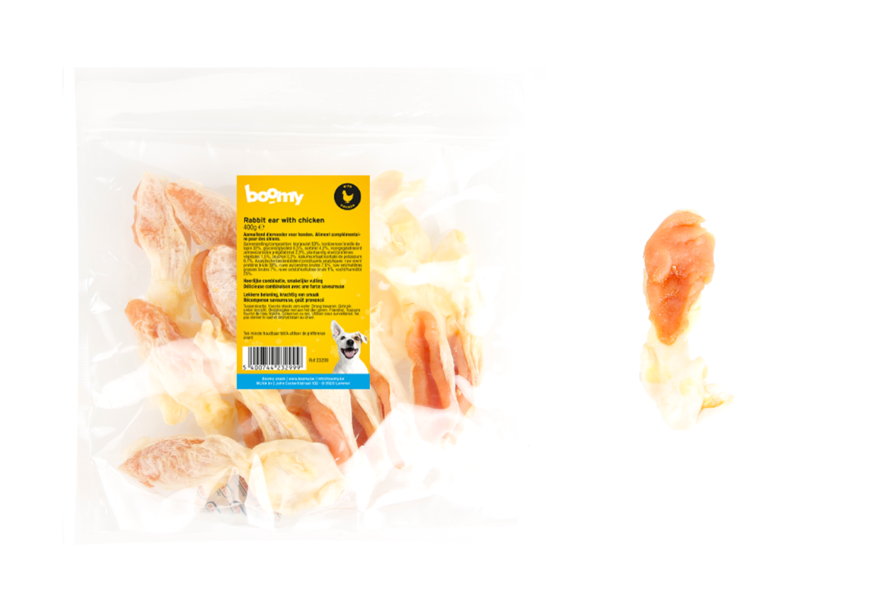 Rabbit ear with chicken 400g 23299