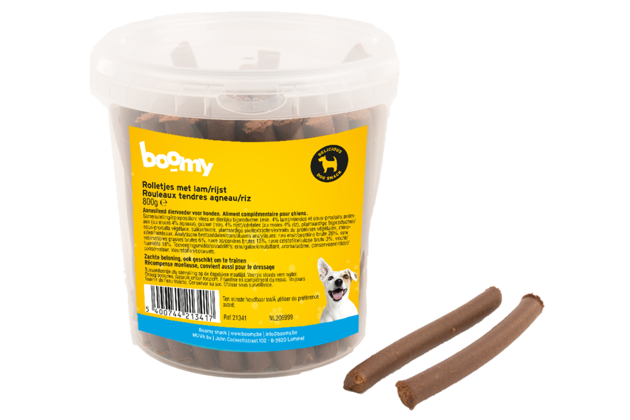 Rolletjes met lam/rijst 800g    21341