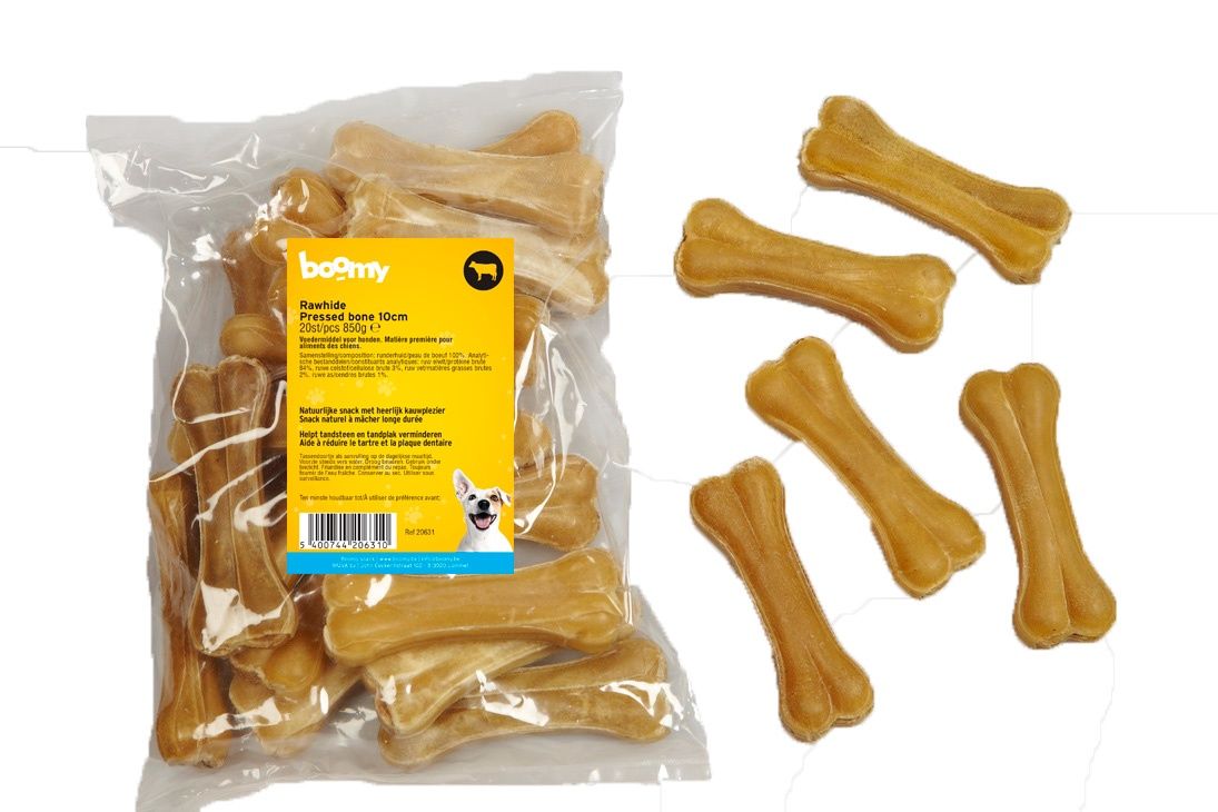 Pressed bone 10cm 20st    20631