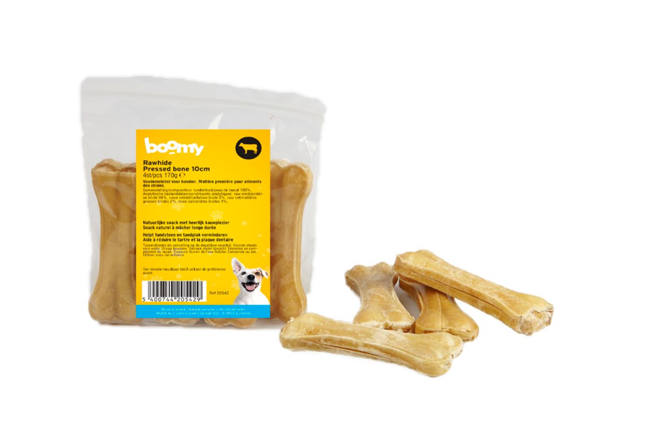 Pressed bone 10cm 4st    20542