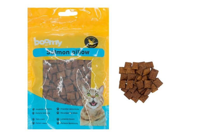 Pillow biscuit salmon 100g 25008