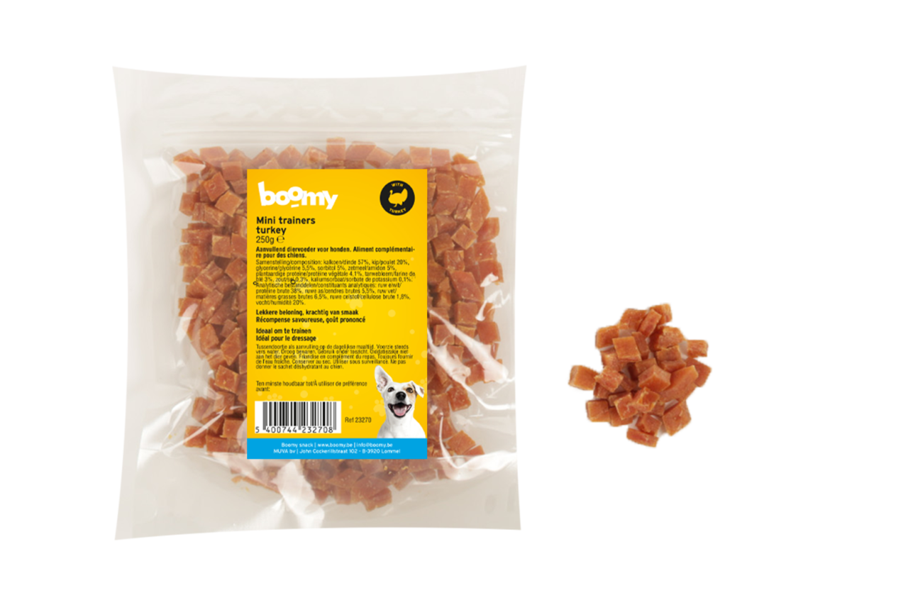 Mini trainers turkey 250g 23270