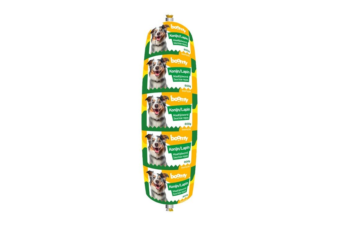 Maaltijdworst konijn 800g    20474