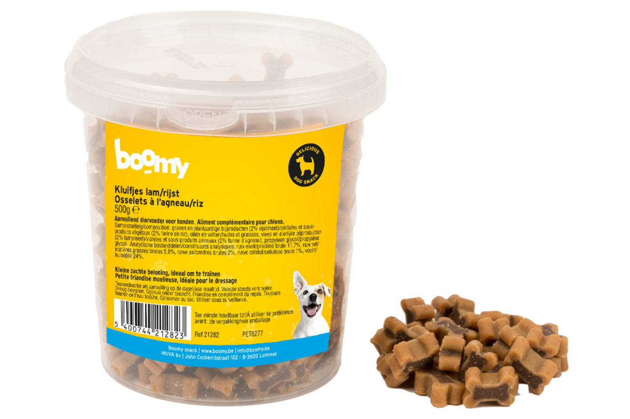 Kluifjes met lam/rijst 500g    21282