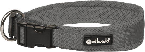 Mesh Halsband M antraciet 45-50 cm    MC-307800