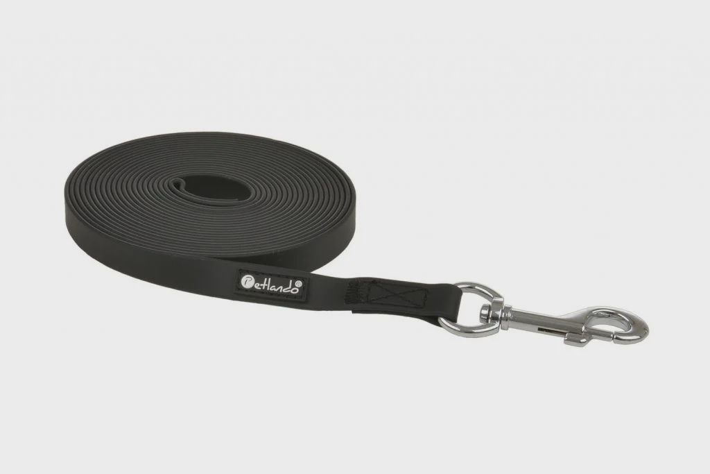 Rubberen Sleeplijn 10m/20mm zwart1000x2x0,2    GS-103099