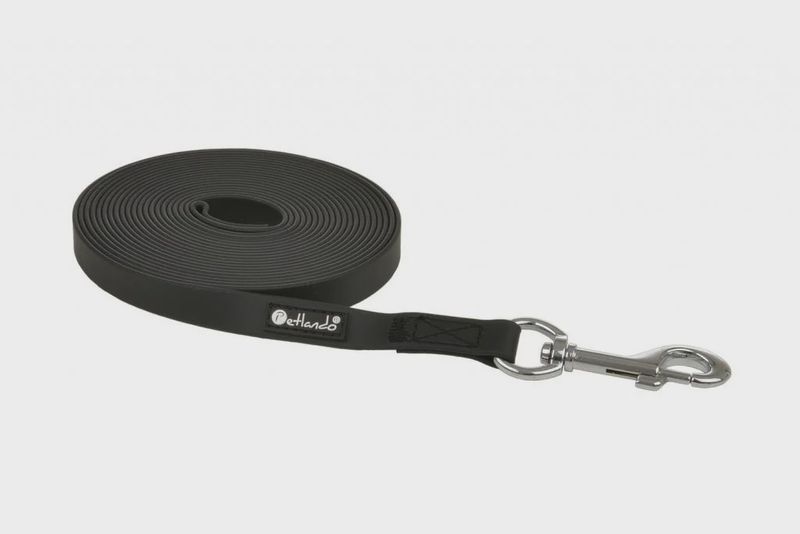 Rubberen Sleeplijn 10m/20mm zwart1000x2x0,2    GS-103099