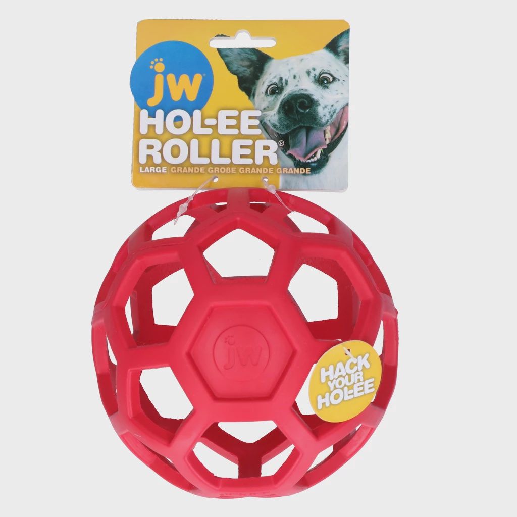 JW HOL-EE ROLLER L 15 cm Red JWHO006R