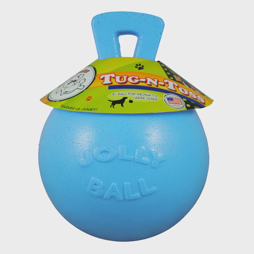 Jolly Tug-n-Toss 15cm babyblauw