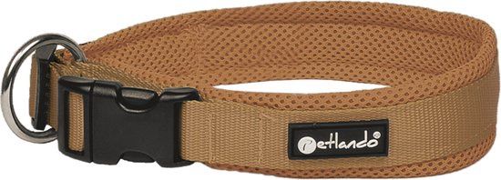 Mesh Halsband L cognac 50x55cm MC-307817