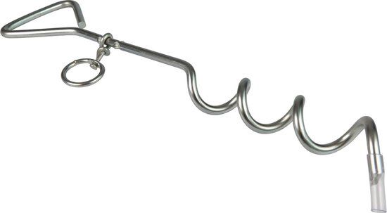 Grondspiraal met wartel Verzinkt 8mm x 40cm 89131