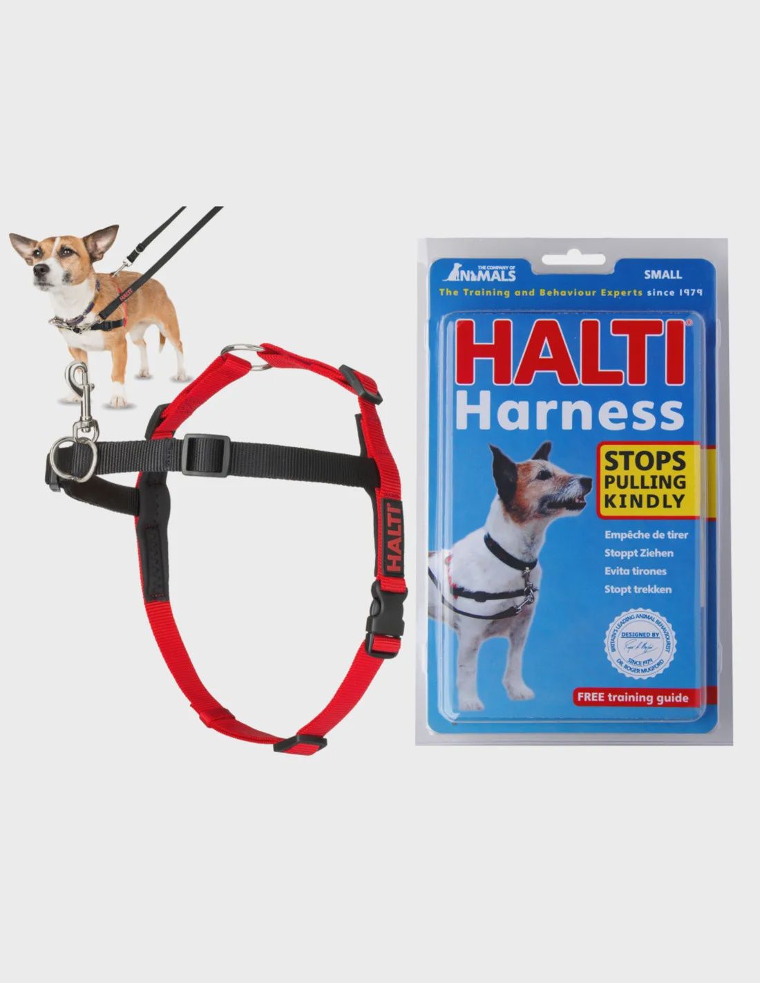 Halti anti trektuig S halsband ring 706191