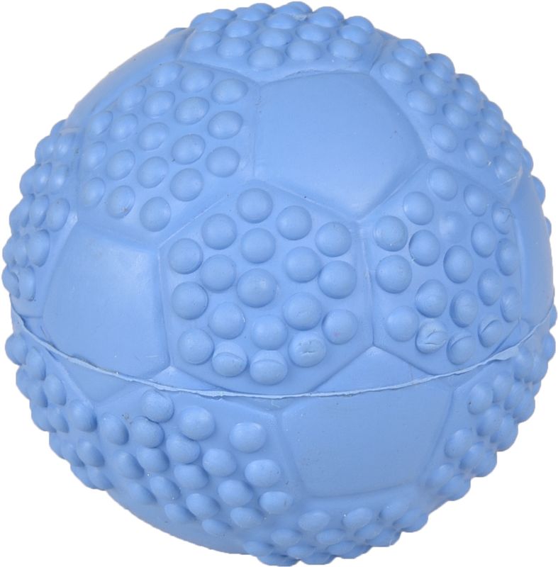 RUBBER VOETBAL DISPLAY ASS 5,5CM    517839