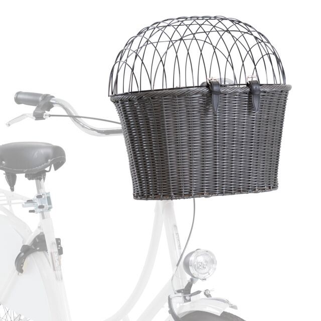 Stuur-fietsmand 44 × 41 × 34 cm, antraciet 13107