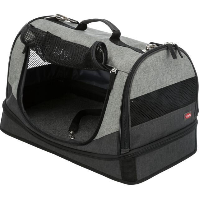 Tas Holly 30 × 30 × 50 cm, zwart/grijs 28940