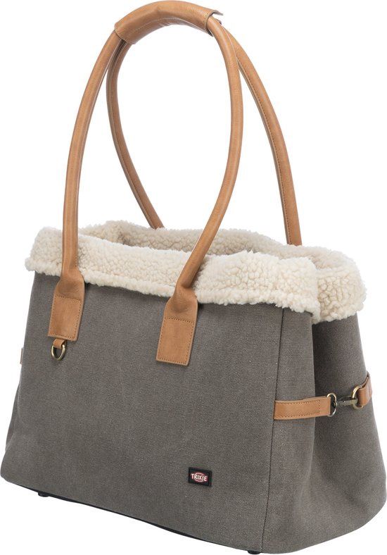 Tas Rachel 25 × 30 × 40 cm, grijs/lichtbruin 28875