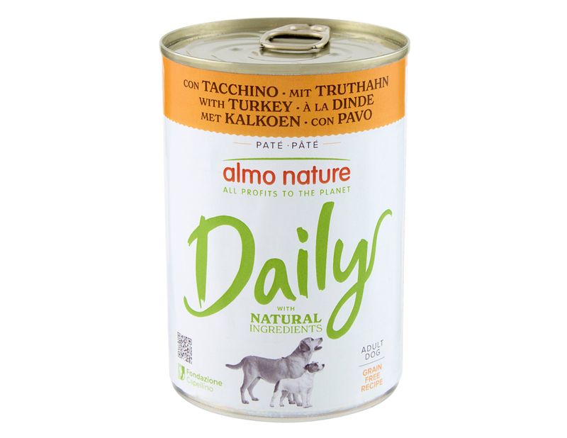 Daily Dogs 400g met kalkoen A172  VE24