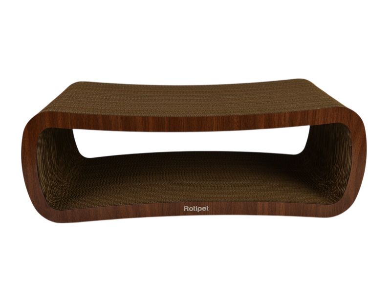 Krabkarton Kat Lounge MDF bruin L 68cm 21093