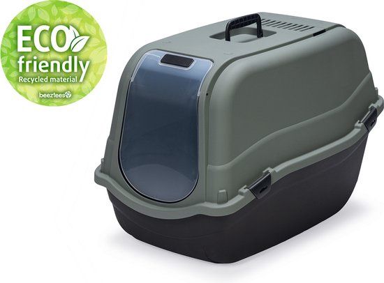 KATTENB ROMEO ECO GRN/ZWT 57X39x41  400530