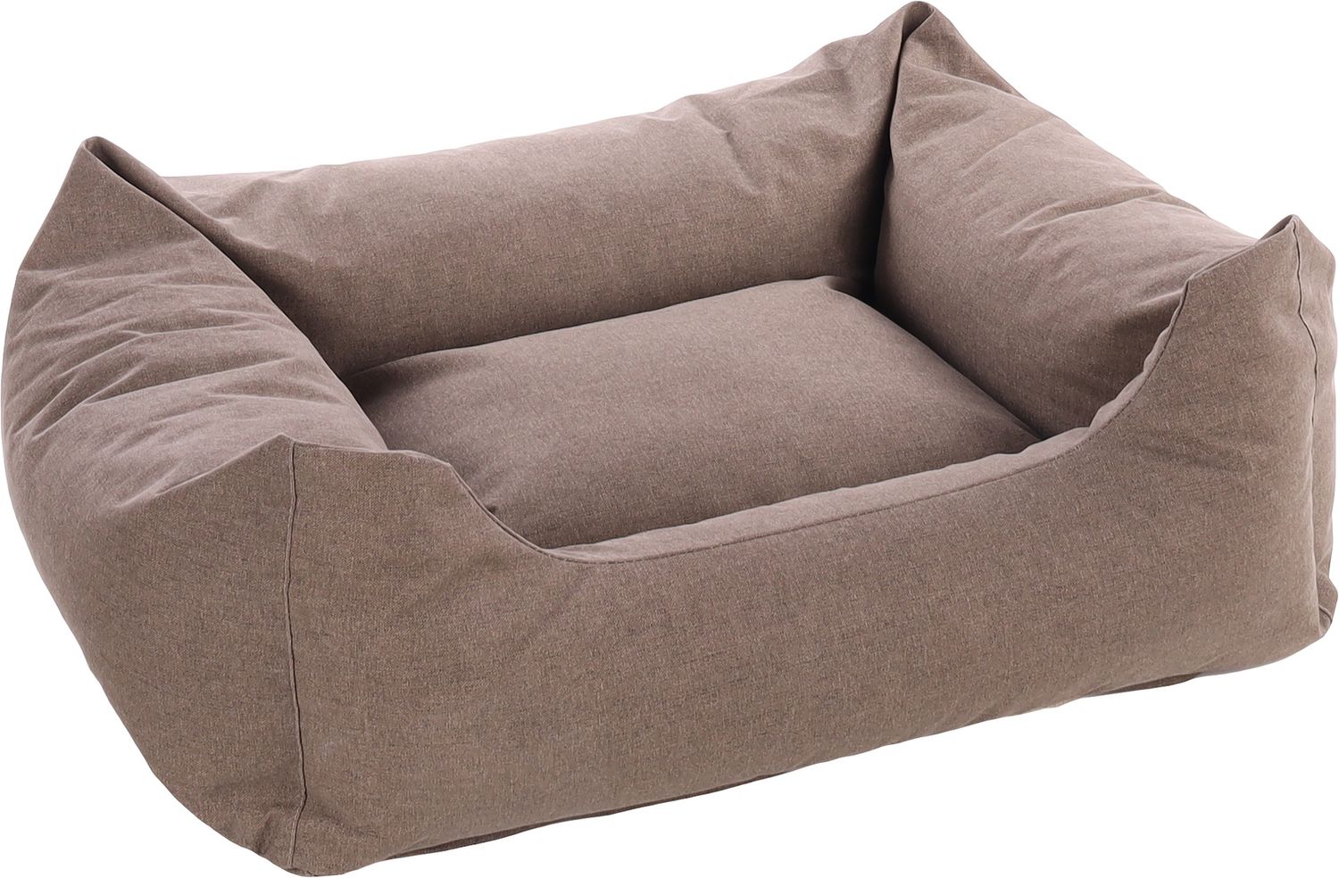 Mand Lotta Rechthoekig Taupe 100x80x30cm   522005