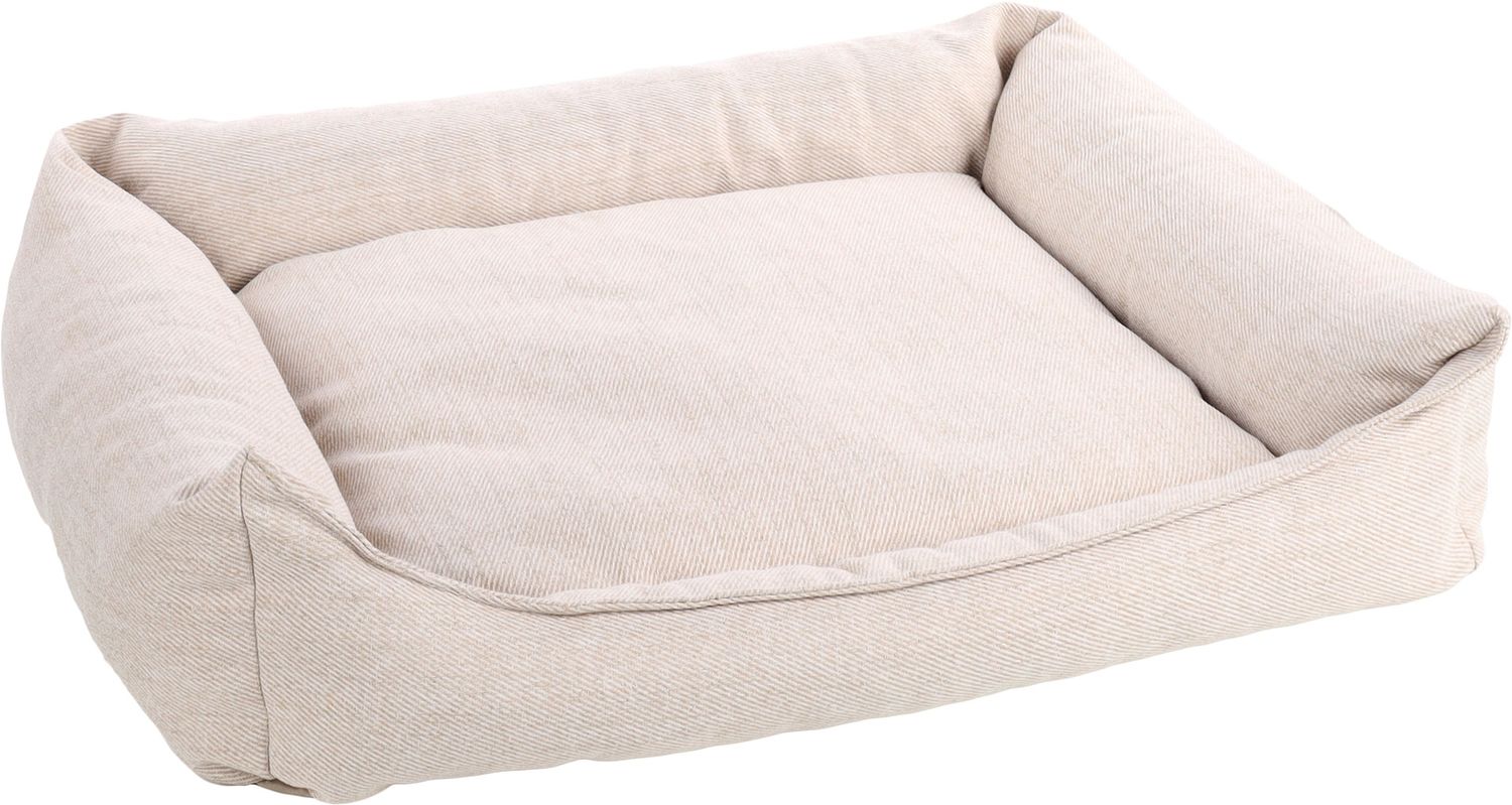 Mand Baldar Rechthoekig Beige 100x80x25cm 523899