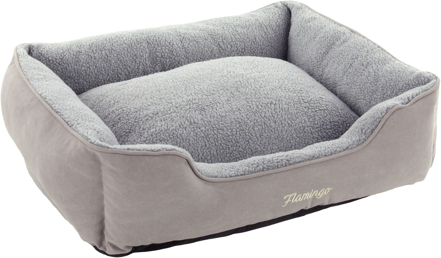 Mand Alisha Rechthoekig Grijs 80x67x22cm   521631