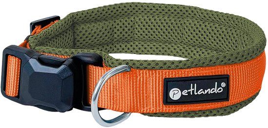 Magnetech Halsband XS olive/orange MC-010508