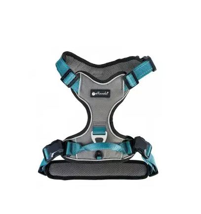 Magnetech hondentuig L anthrazit/petrol GHL-010386