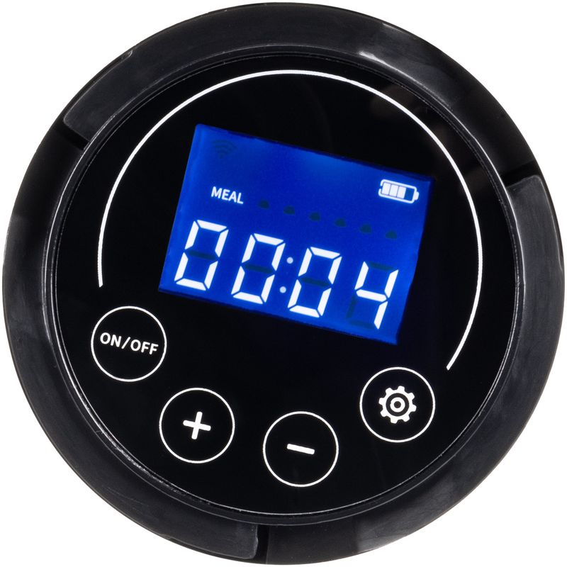 Voederautomaat met digitale timer labo wit 524704