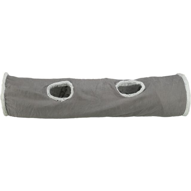 Speeltunnel Harvey, pluche OM 27 × 116 cm, grijs 43044