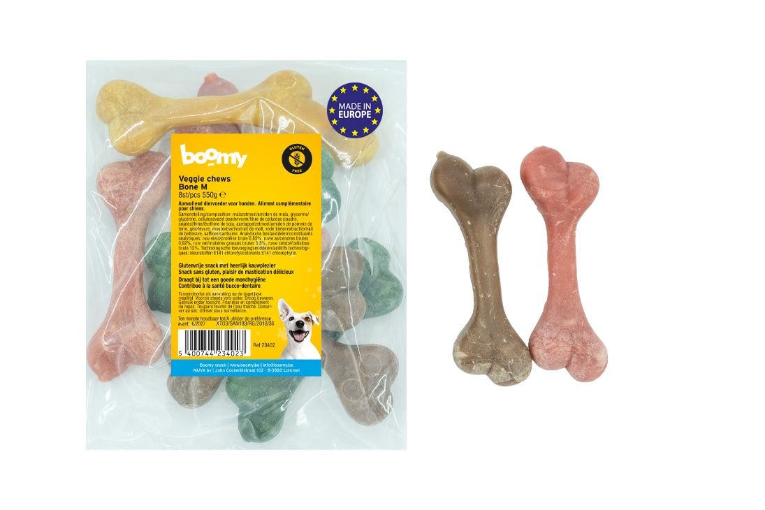 Veggie Chews Bone M 8s 23402