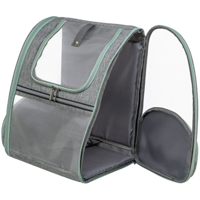 Rugtas Chloe, 39 × 43 × 27 cm, lichtgrijs 28823