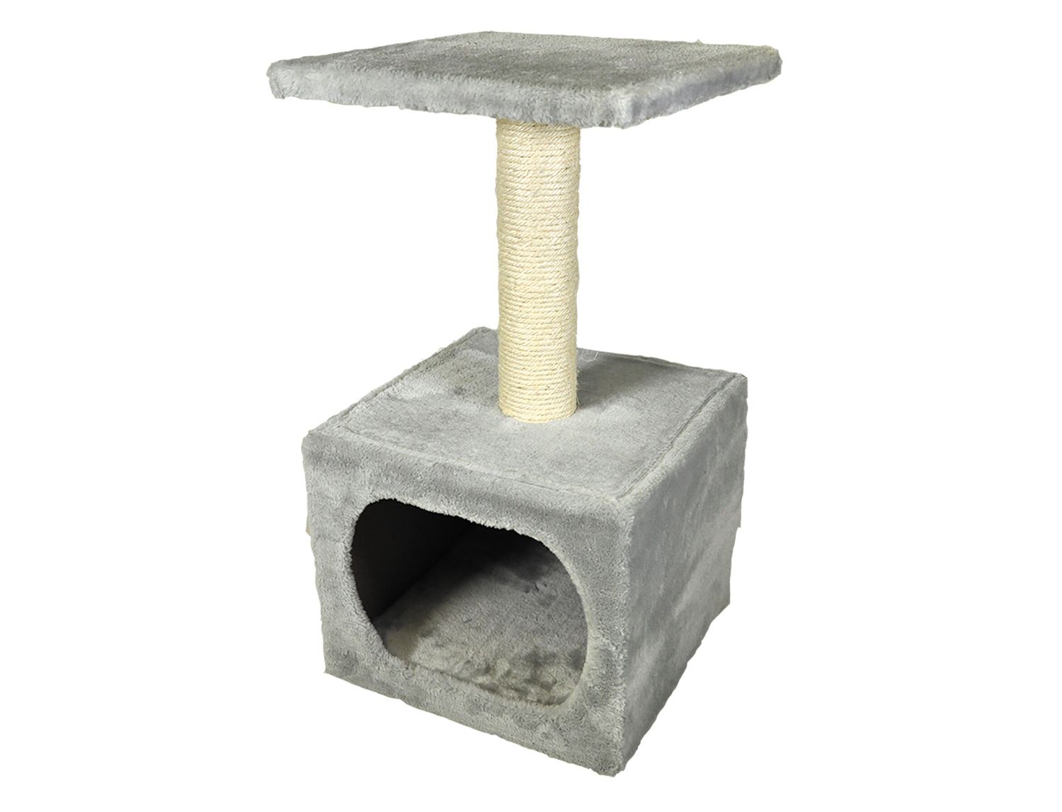 Kattenklim Classic 3 lichtgrijs 32x32x55cm Ø7cm 13044