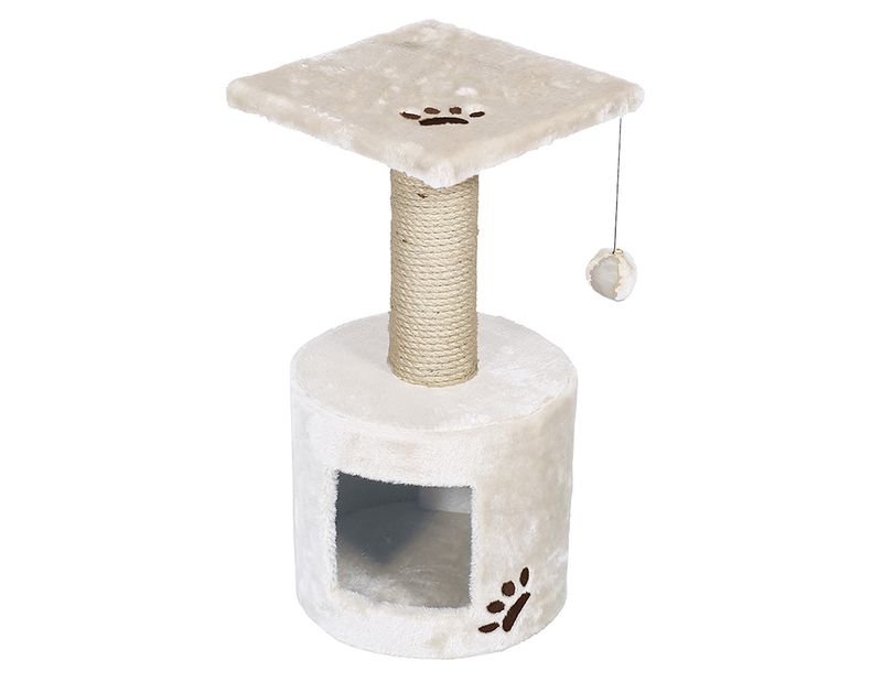 Kattenklim Bongo gebroken wit 30x30x59cm 13420