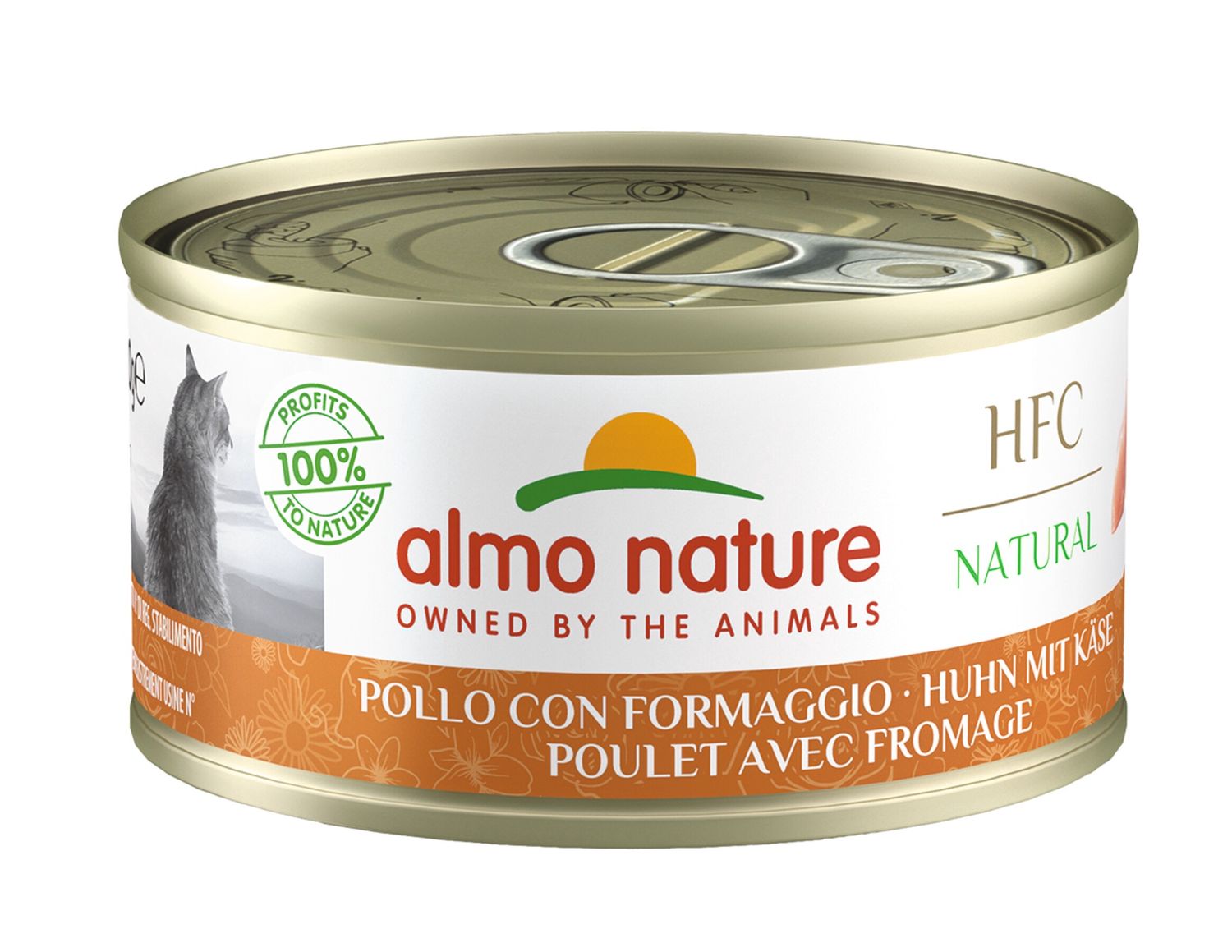 HFC Cats 70g Natural - kip met kaas A5083H