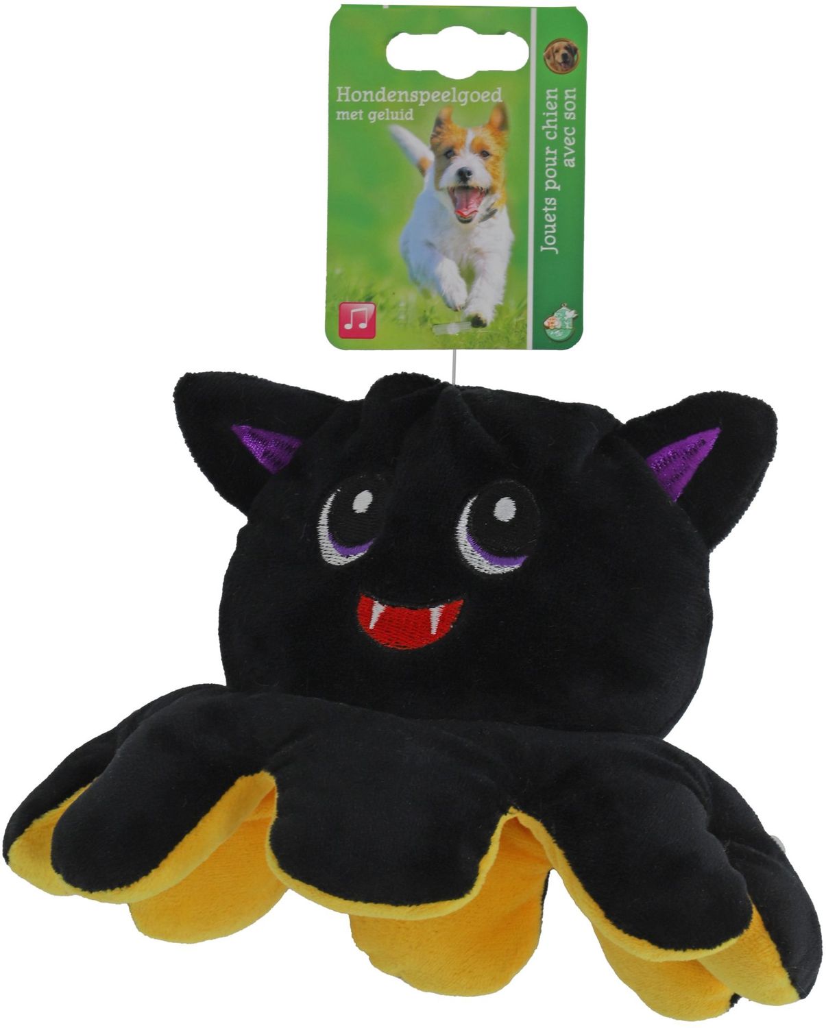 HALLOWEEN POMPOEN+VLEERMUIS ZW./ORA.22CM 020 8229