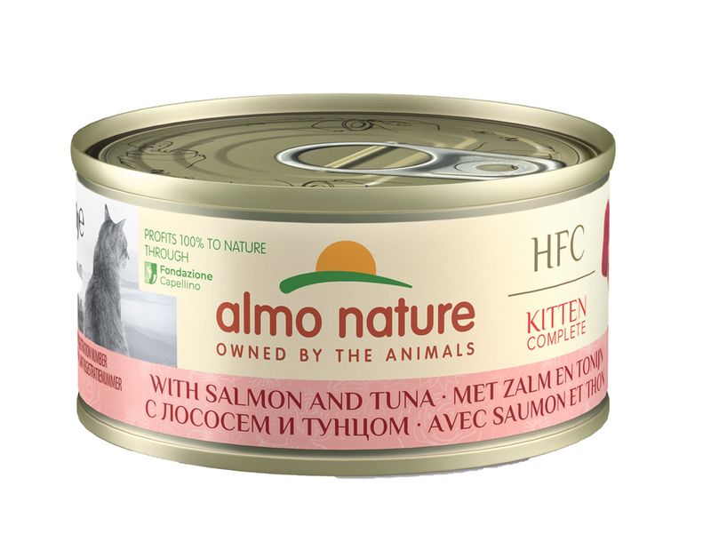 HFC Kitten 70g Complete Zalm en Tonijn A9429H