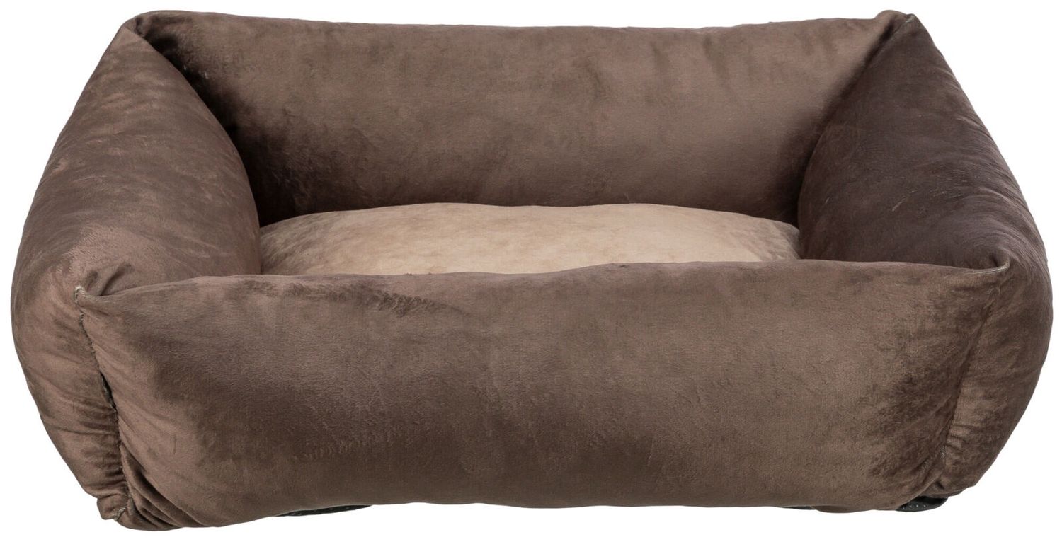 Mand Lionel, gerecycled, hoekig, 65 × 55 cm, bruin/beige