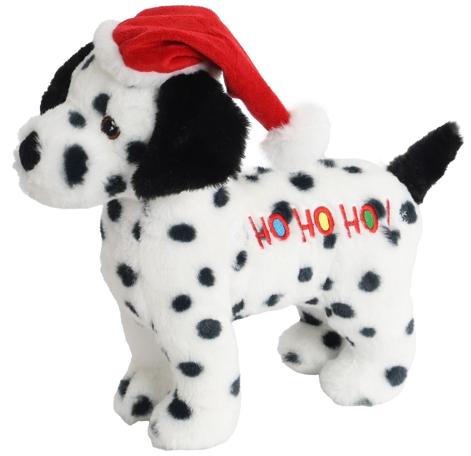 KRSTSPLGD HOND+HOHOHO+PIEP WIT/ZW. 30CM 020 8412
