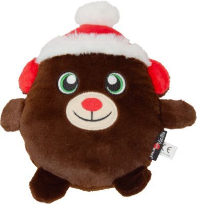 JV Holidays-Hondenspeeltje-Beer met pieper Bruin-21CM