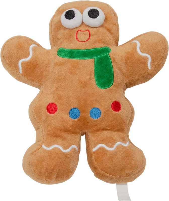 JV Holidays-Hondenspeeltje-Kaneelkoek met pieper Bruin-24CM