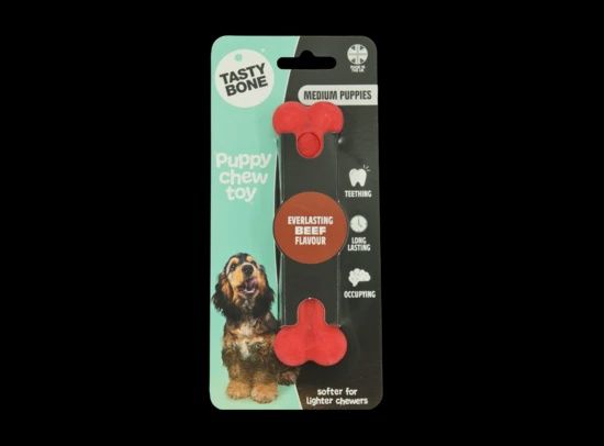 TB Nylon Puppy bone beef medium 74941