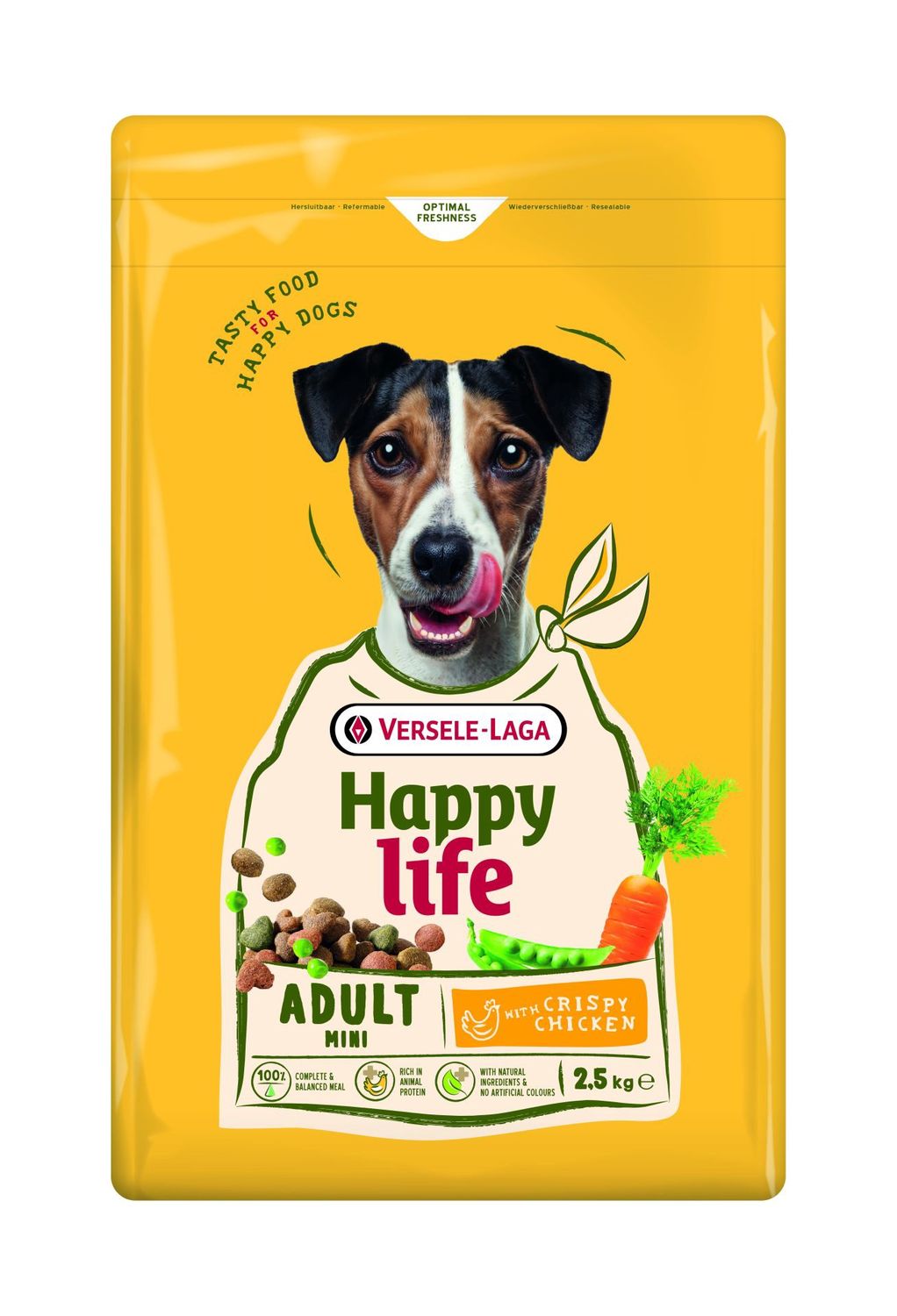 Happy life Adult Mini Chicken 2,5 kg 431091