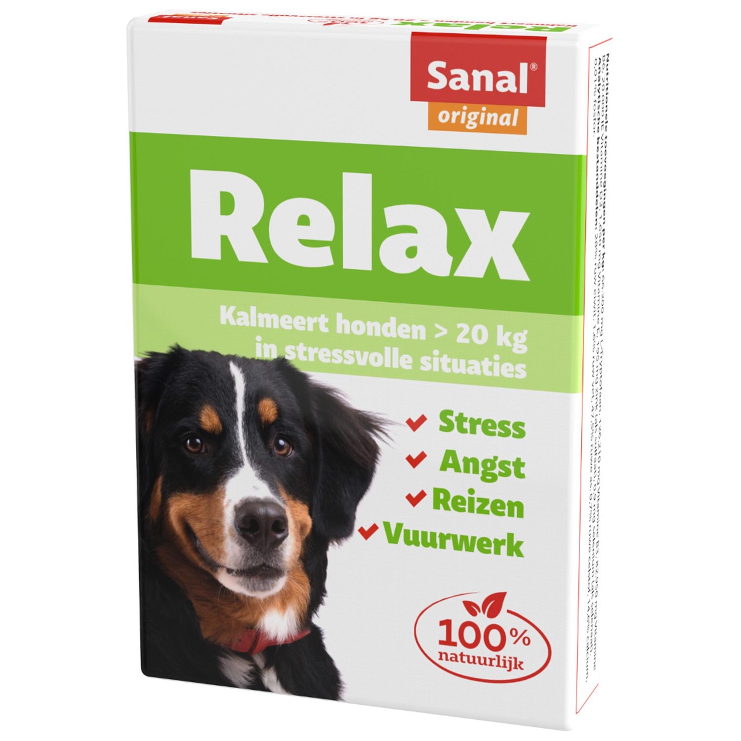 RELAX GROTE HOND VANAF 20KG 15 TABLETTEN 020 8749