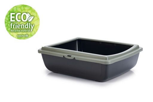 KATTENB JULIET ECO GRN/ZWT 48X38X14  400533