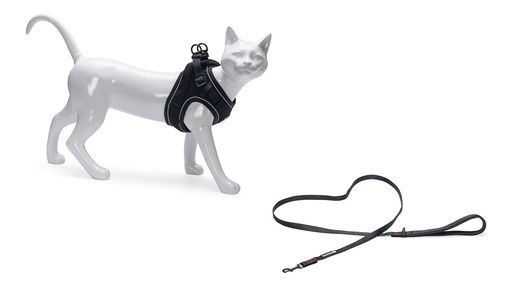 BZ PREM KTUIG+LIJN PARINCA ZWART, Maat: small/medium